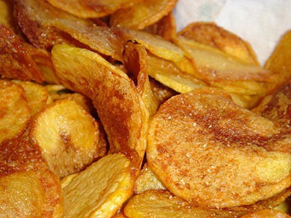 Burgonya chips